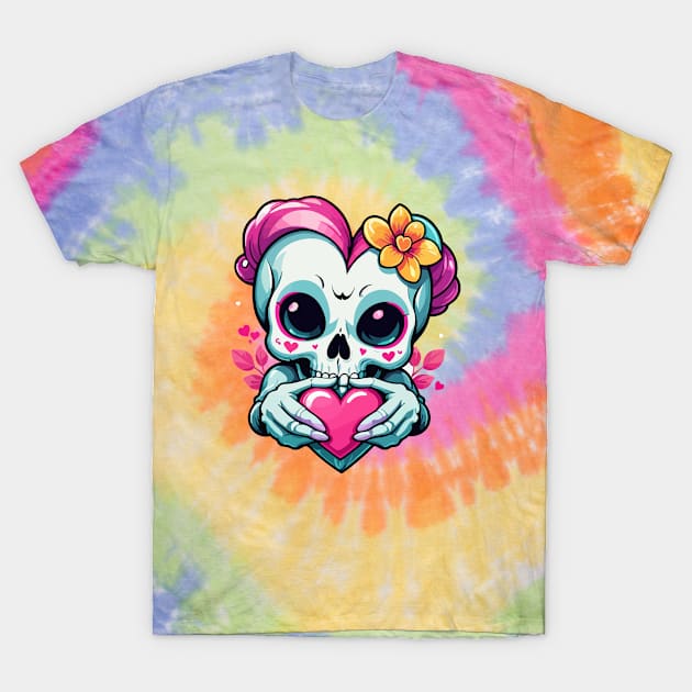 SKULL LOVE T-Shirt by vibrain